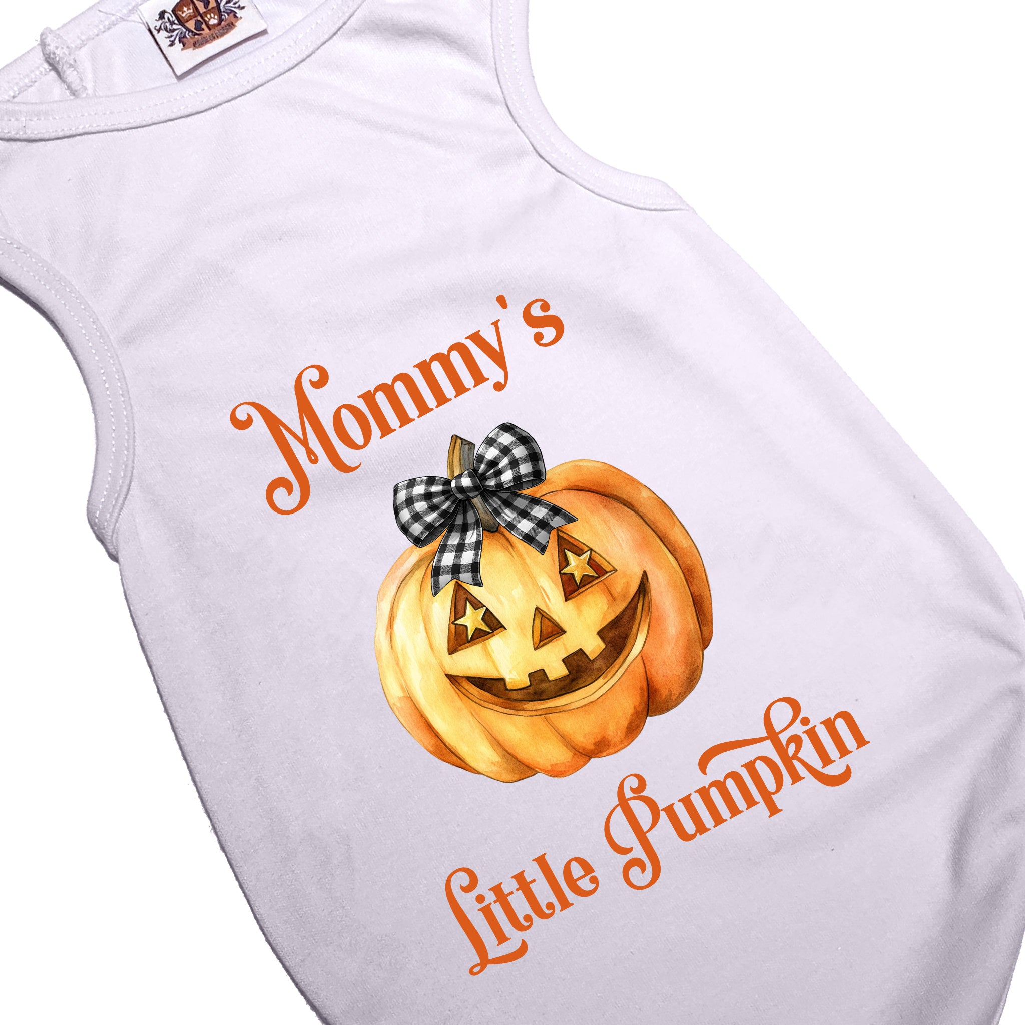Halloween Dog Shirt | Coquette Little Pumpkin